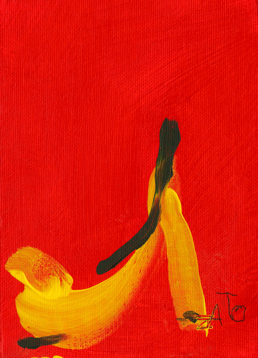 Abstrakt rot gelb