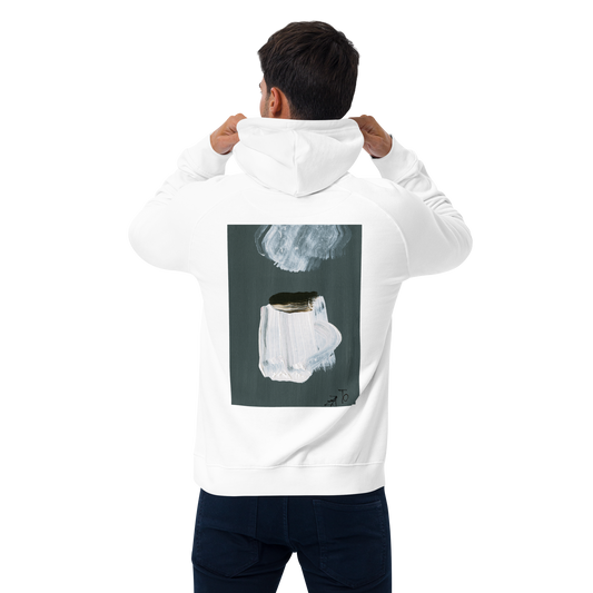 Unisex Bio-Raglan-Hoodie Kaffee